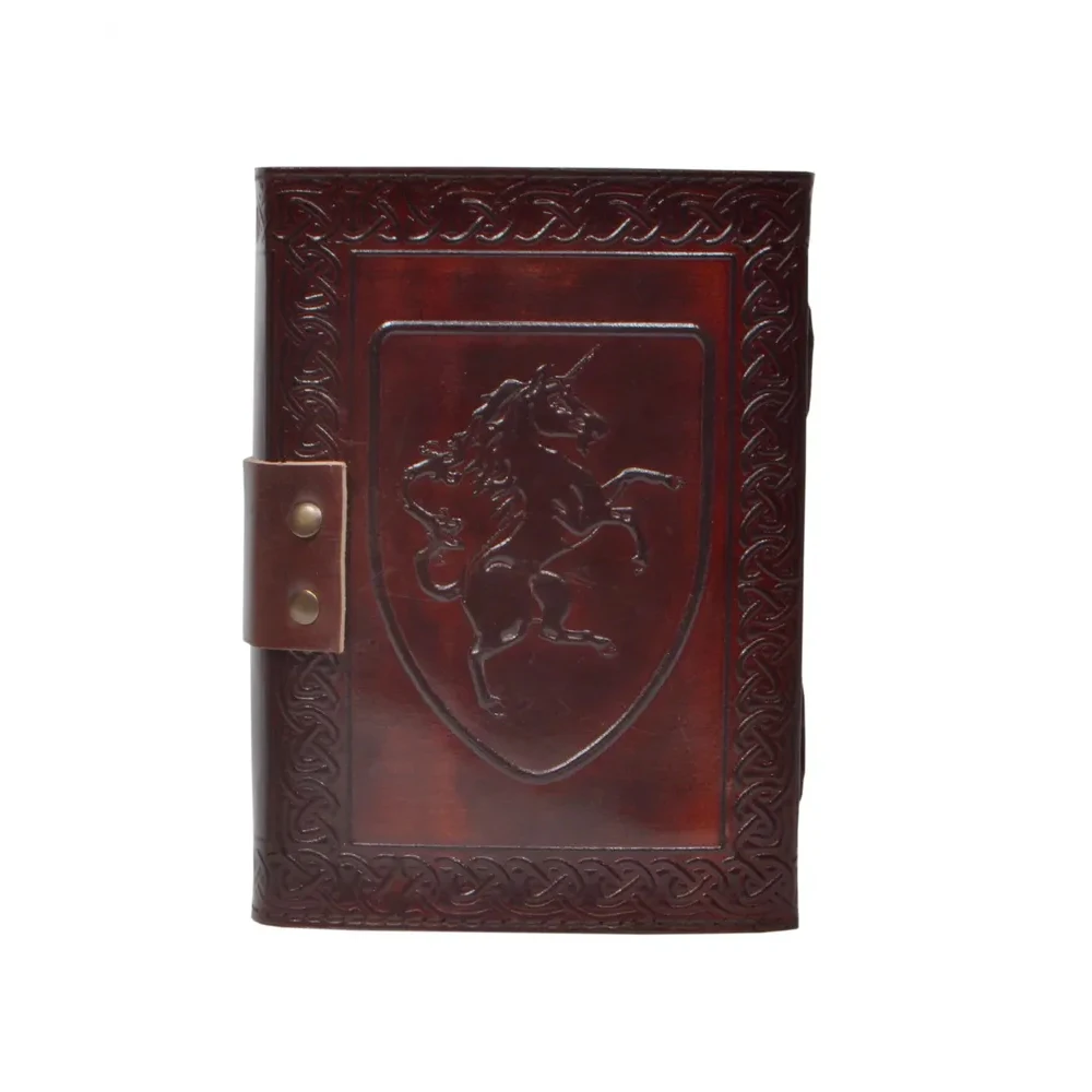 Новый блокнот с тиснением и принтом лошадей, блокнот из натуральной кожи для беременных, журнал с индивидуальным принтом для мужчин и женщин