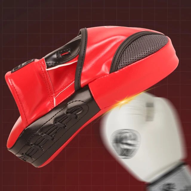 Hook and jab Training Pads  MMA Muay Thai Kickboxing Coaching Martial Arts Punching Hand Target  Boxing Pads Curved Focus Mitts