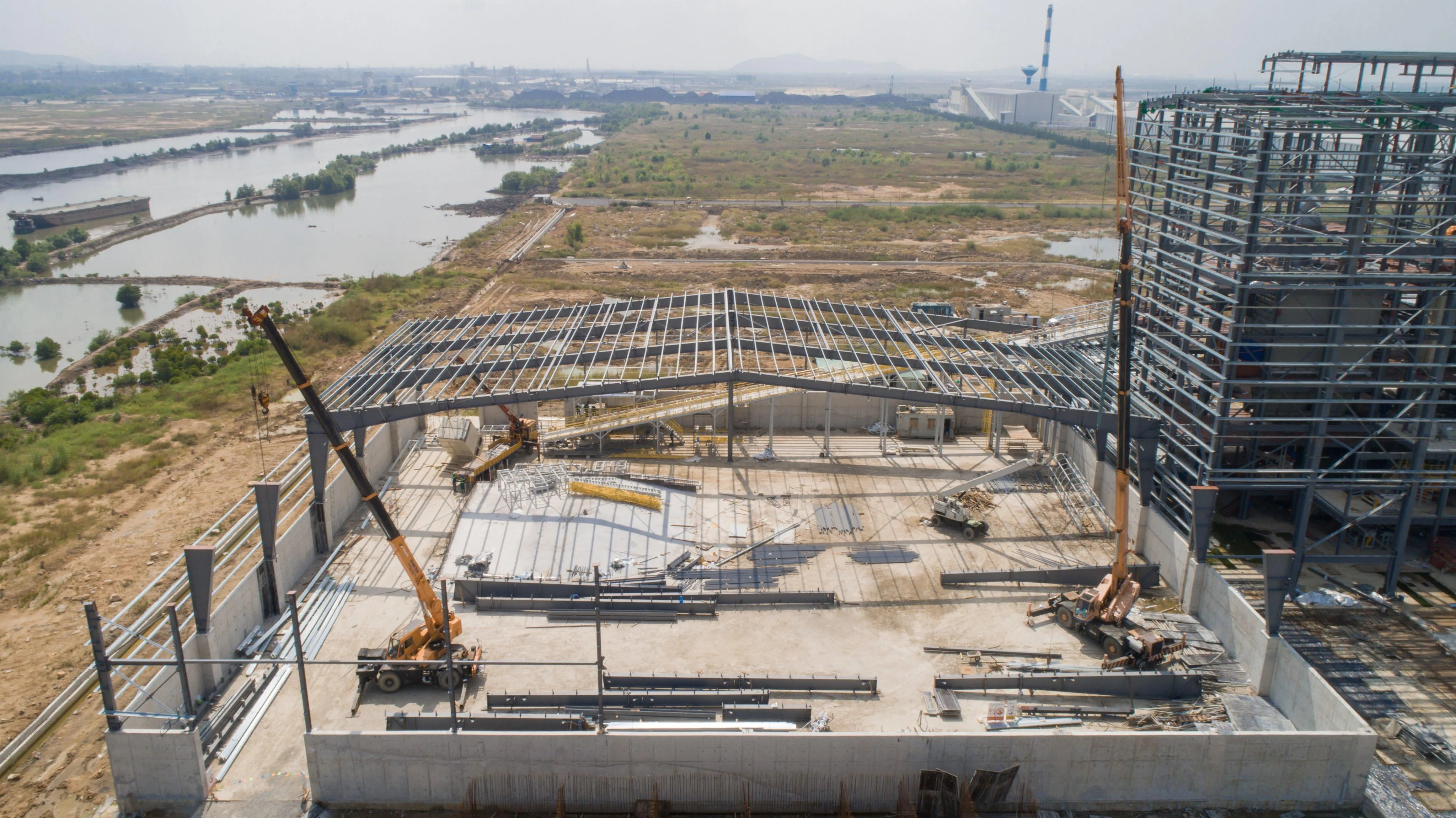 Modern Steel Structure Pre Engineered Building Steel Prefabricated Steel Structure Warehouse and Factory