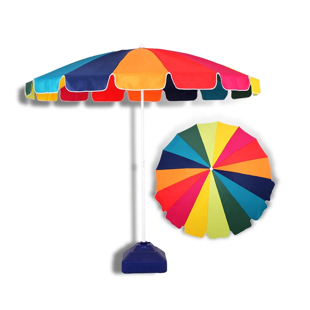 Hot Sale Customized Parasol Umbrella High Quality Sun Umbrella Outdoor Potable Beach Umbrella