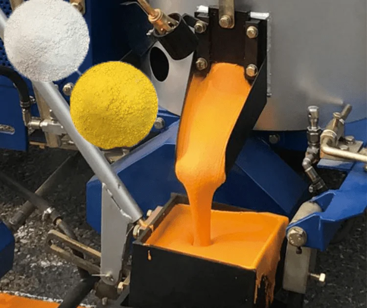 Thermoplastic Glow In The Dark Road Marking Paint Powder Paint Road Marking Thermoplastic Paint Supplier