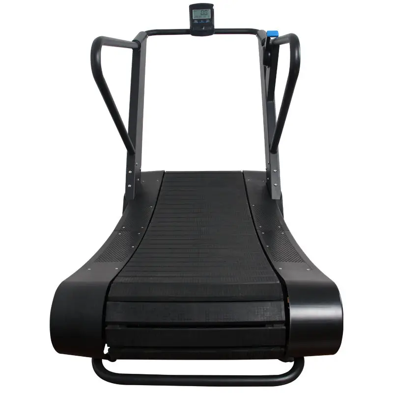 Fitness Equipment Gym Commercial Non Motorized Manual Mechanical Unpowered Curved Treadmill