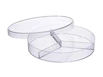Disposable Medical PS Petri Dish With Grid Quality Assured Plastic Tissue Culture Petri Dish Supplier From India