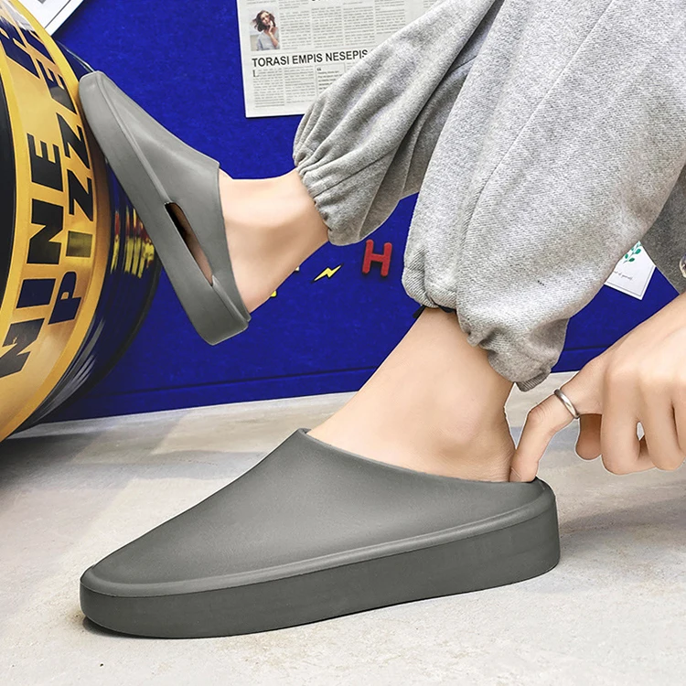 Custom Boy Foam Runner Summer Fashion Beach Indoor Outdoor Sport Closed Toe Men Slippers