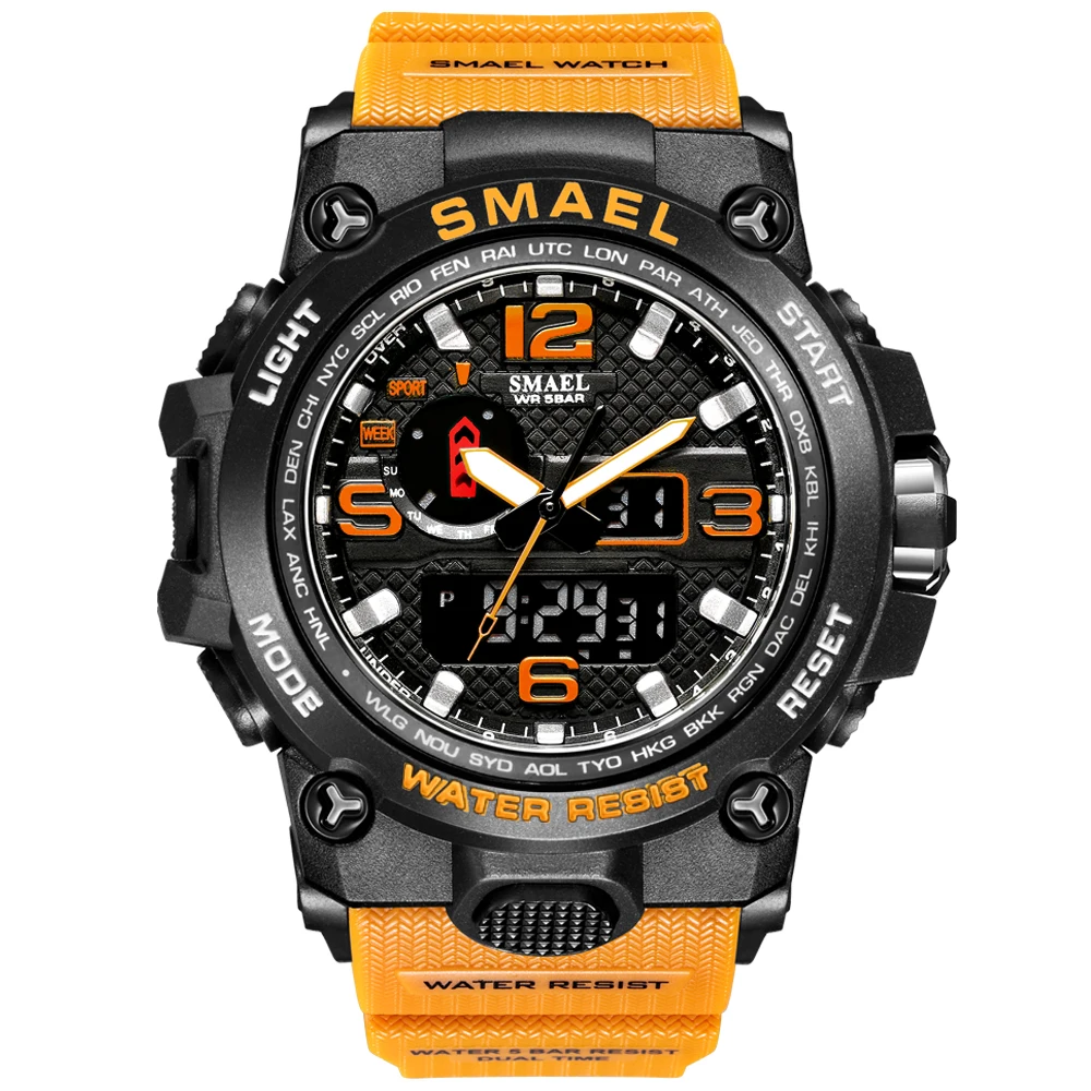 SMAEL 1545D couple army military watch sports led digital waterproof fashion sport watches