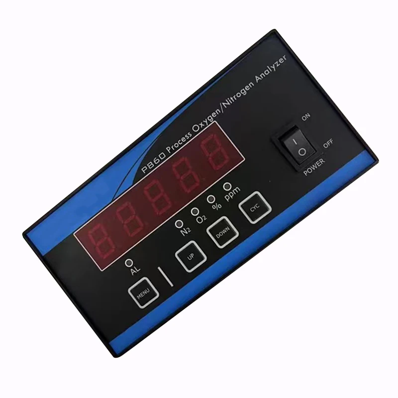 P860 oxygen and nitrogen analyzer for oxygen concentrator controller