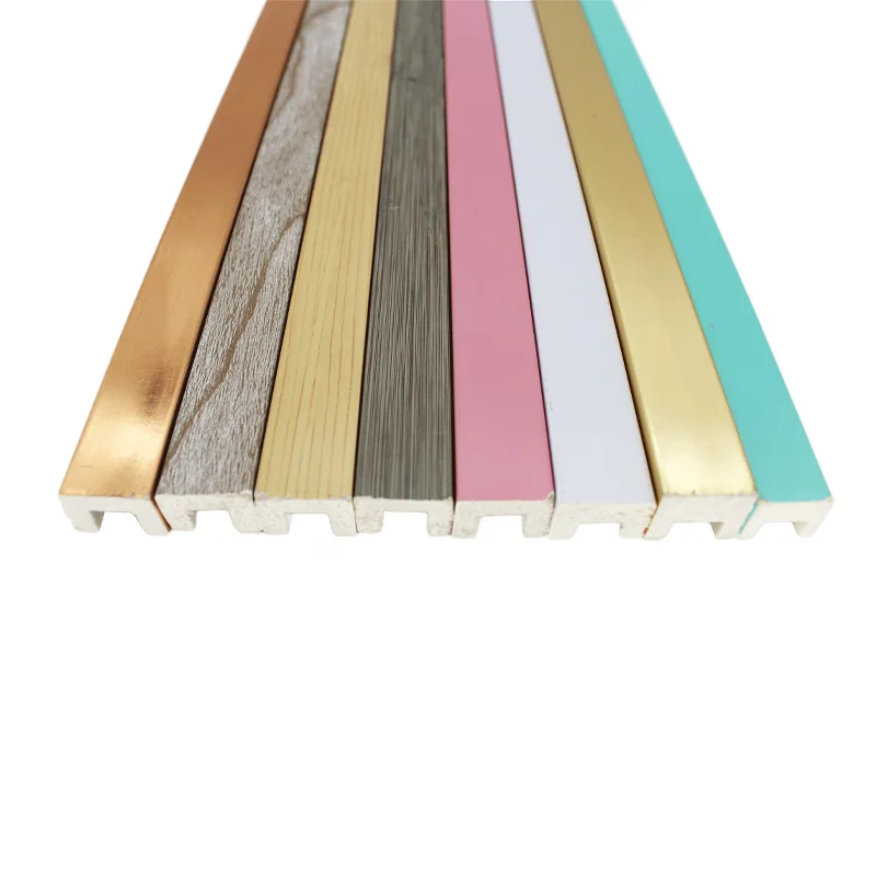 Morden PS Wholesale Floating Canvas Painting Frame PS Plastic Picture Frames for Home Decor Stylish Mouldings