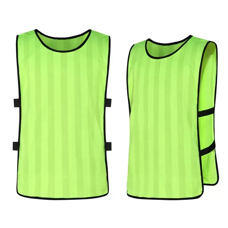 Custom Breathable Soccer Training Vest Football Pennies Polyester Football Vest Mesh Training Soccer Vest Soccer Bibs