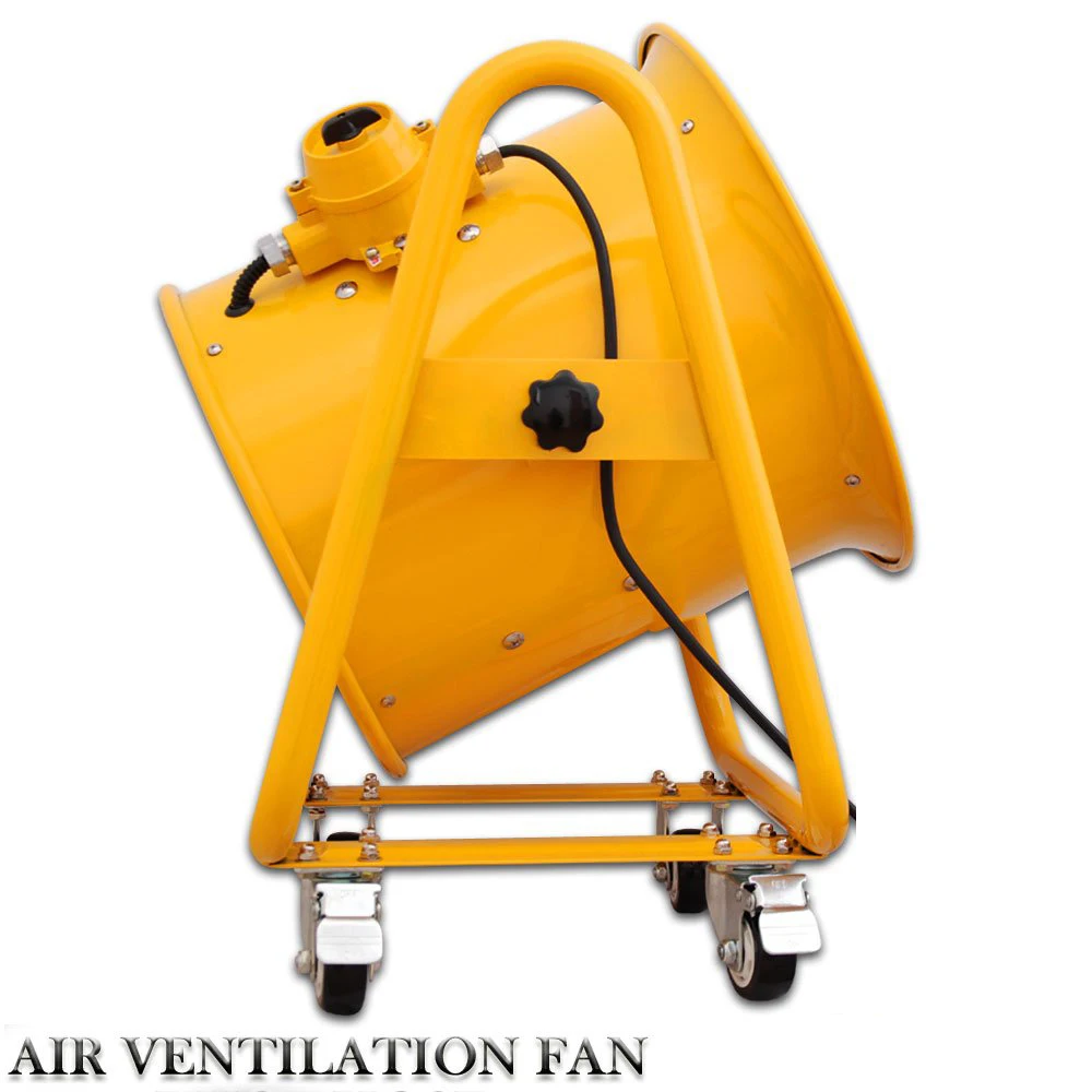300mm 12inch 16inch ATEX Axial Exhaust Ventilation Fan Portable Blower Pivoting explosion-proof exhaust fan