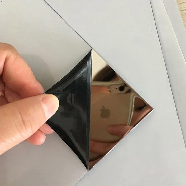 Factory wholesale 201 304 316 430 Gold Mirror Stainless Steel Sheet