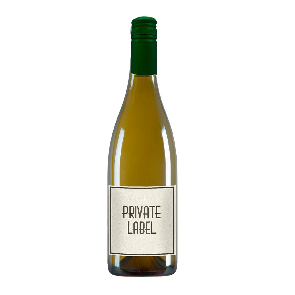 Sweet white wine with personalized label for restaurant hotel corporate gadget ideas for Christmas gifts merchandising