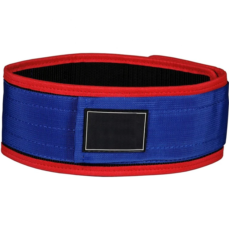 Wholesale gym fitness nylon widened weightlifting belts dip belt