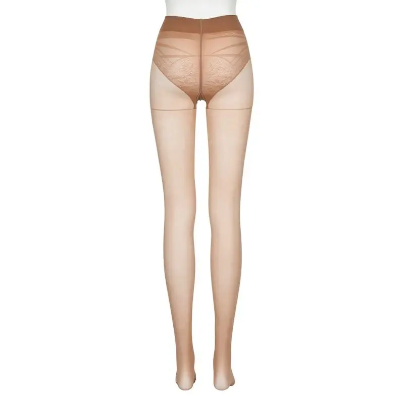 Silk Pantyhose Full Transparent Black Sexy Body Beautiful Woman Nylon Stocking