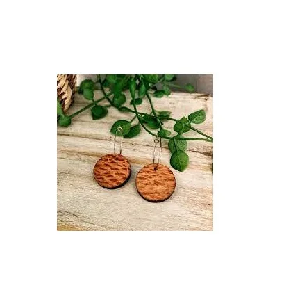 Wood Earring Hook Wires and Handmade Earrings Collection and Customized Size Cheap Price Hot Sale Product