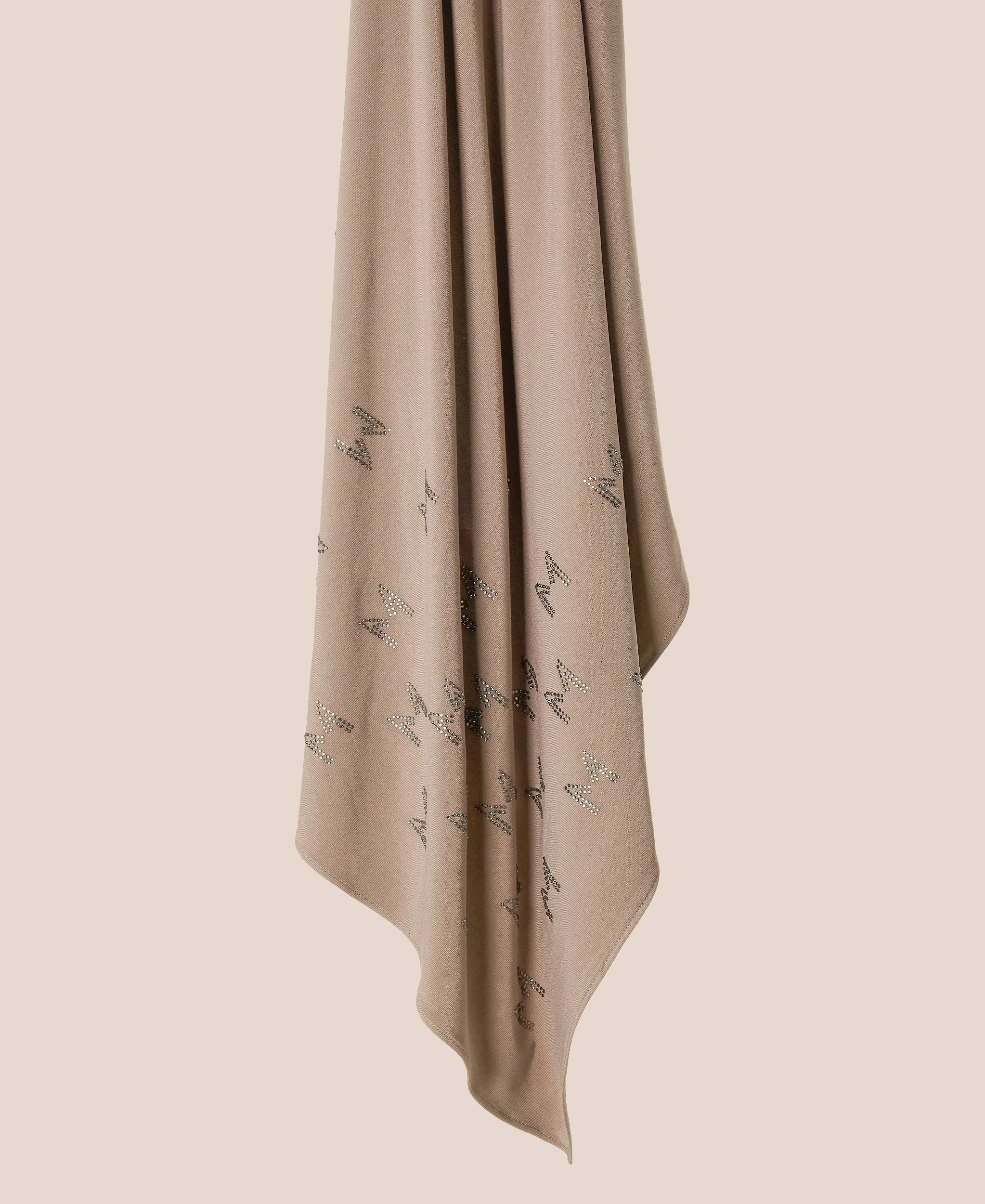 New Netherlands Popular Custom Made Stone LOGO Lycra Jersey Hijab Scarf