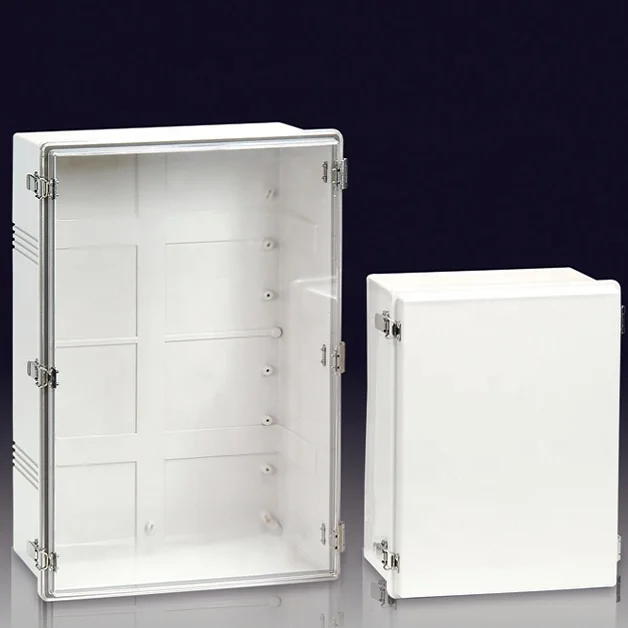 High Quality Wholesale Waterproof Plastic Enclosure IP66/67 Hinged cover Electrical panel box Made in korea