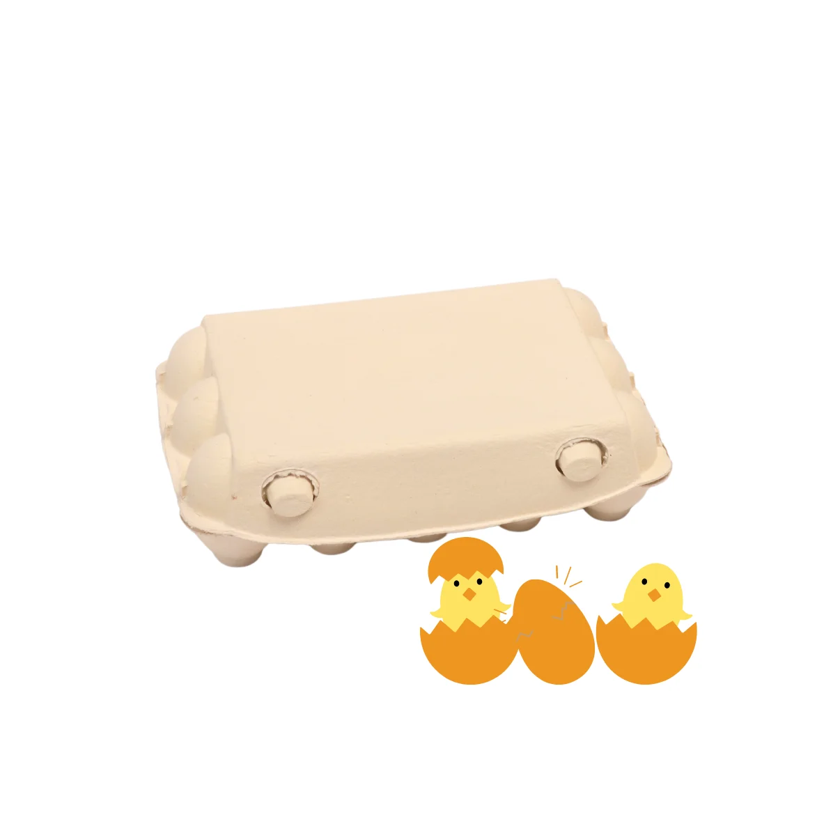 Egg Boxes Cheap Price With Paper Pulp Bio Degradable Molded  Manufacturer Degradable  Egg Box Egg tray made in Viet Nam