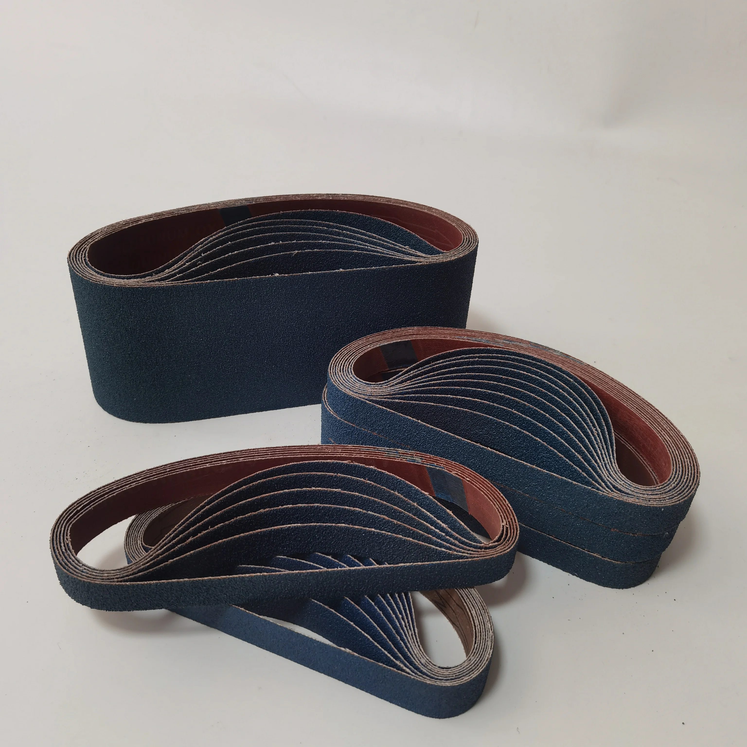 Industrial grinder abrasive belt 20mm * 520mm blue sand zirconia abrasive belt