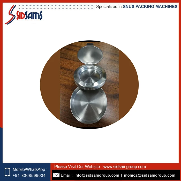 Bulk Supply Portable Snus Can At  Best Manufacturer And Export In India At Cheap Price