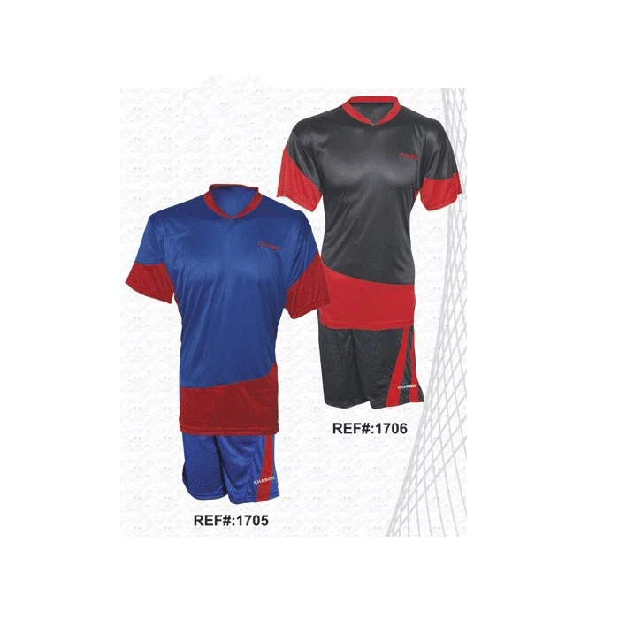 Soccer Jerseys Set Team Football Uniform With Wholesale New Design Custom Football Jersey OEM Football Clothes For Training