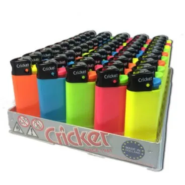 Custom Logo Gas Lighter encendedores Kitchen feuerzeug cricket wholesale Lighter supplier Torch Candle Disposable Flint Lighter