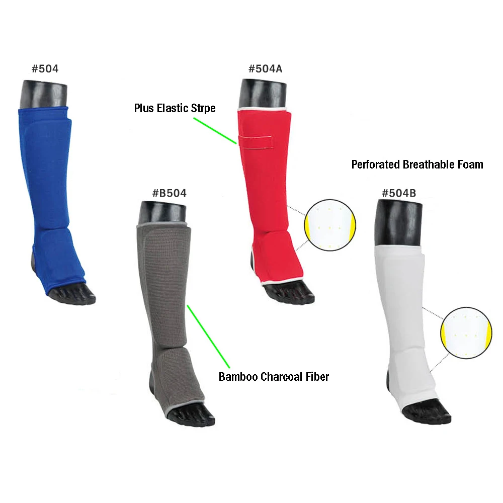 B504 taekwondo shin pads