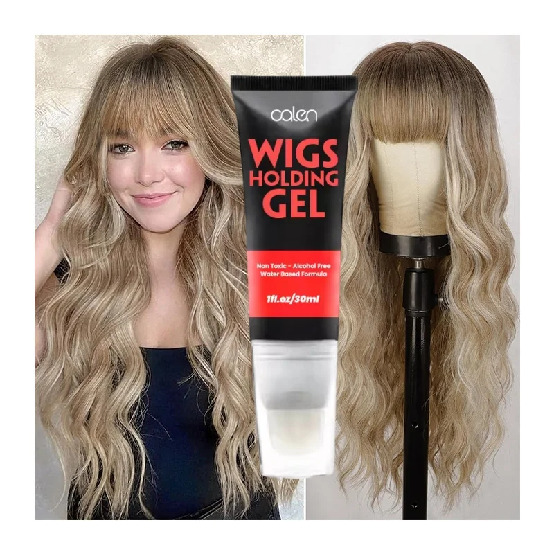 Private Label OEM Easy Application Bonding Holding Gel Strong Hold Lace Glue Gel Waterproof 30ML Bond Gel