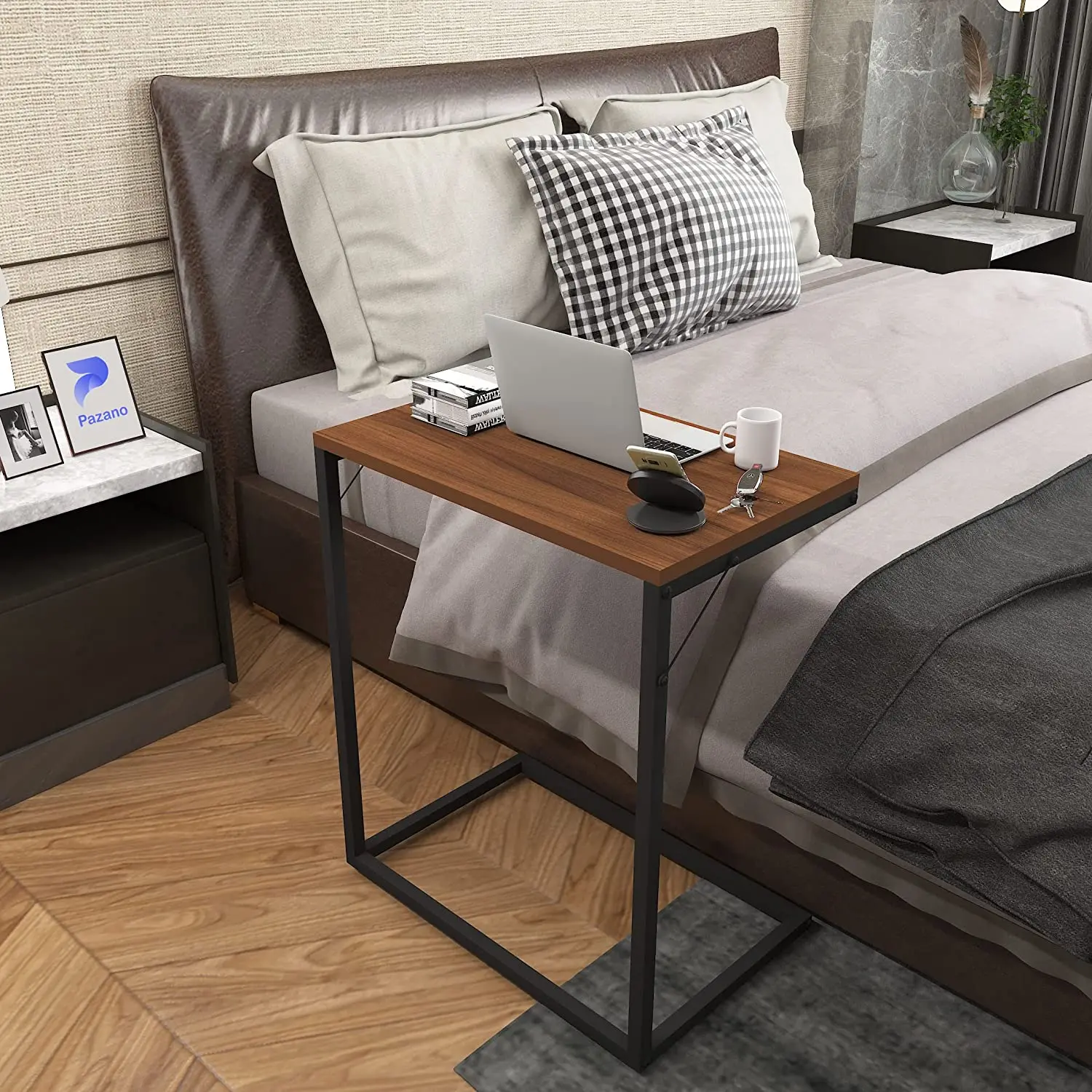 Table Modern Bedroom Living Room Bedroom Restaurant decor table  Coffee High Quality Metal Round Side Table With Metal