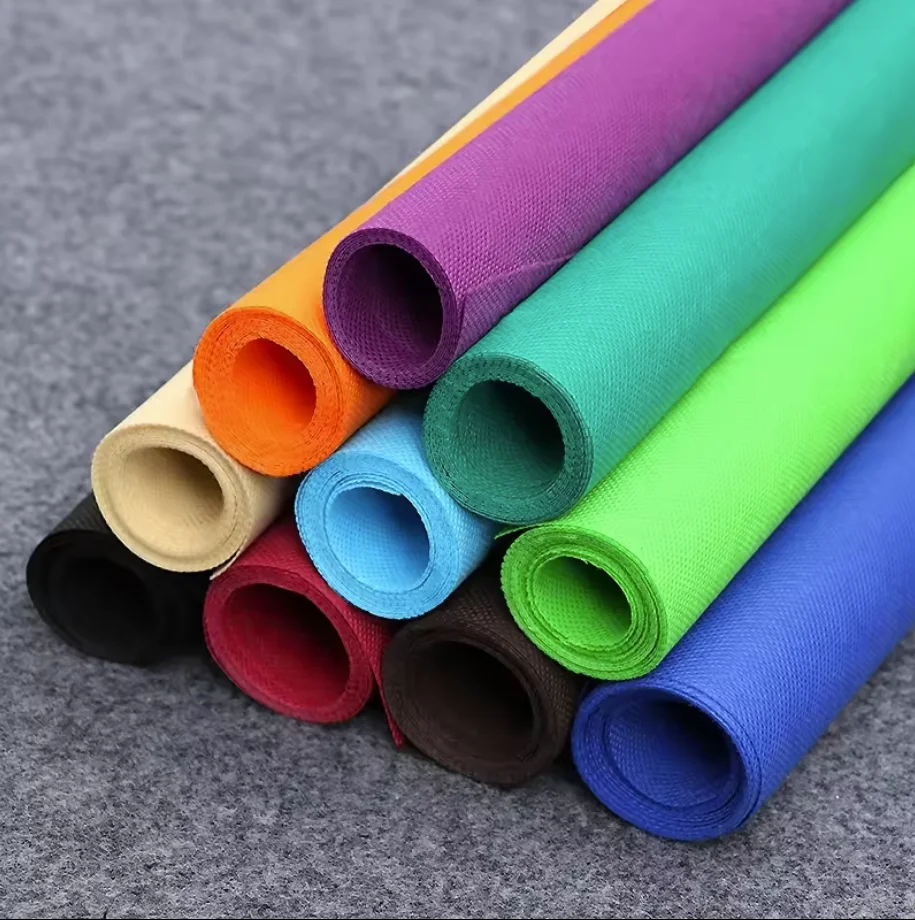 100% Polyester Spunbond Nonwoven Fabric Waterproof Felt for Mattresses Furniture Agriculture Accessories Pattern Style