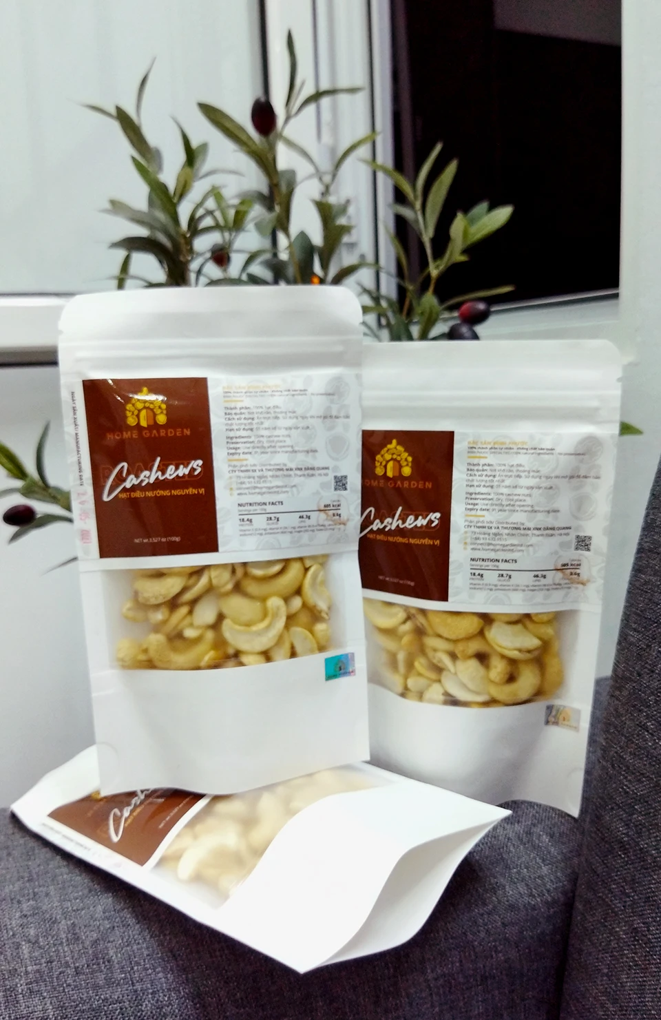 Оптовая продажа жареных раздельных орехов кешью 100 г все виды сделано в Вьетнаме Высокое качество