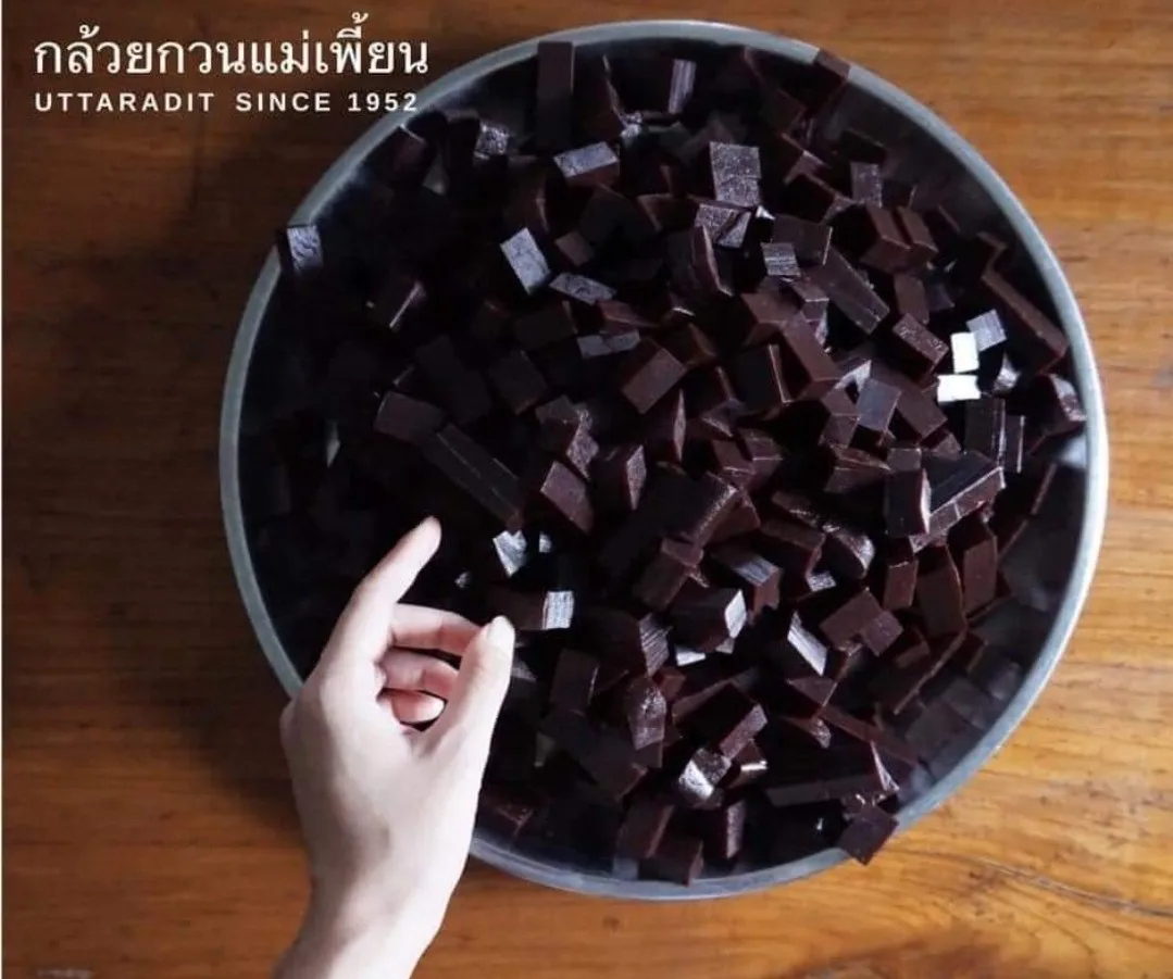 Sweet Banana Candy Chewy Taffy Laffy Thai Snack High Quality For Export The Original Snack From Thailand