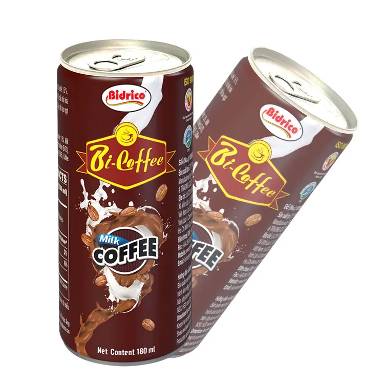 Private Label Coffee Milk 180ml Can Neutral Coffee Drink High Caffeine Coffee Other Beverage From Vietnamese Manufacturer