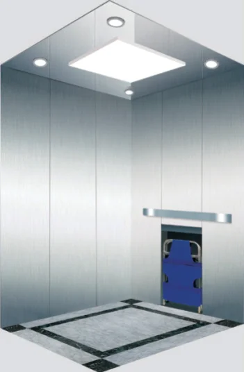 Hospital Stretcher Bed Elevators 1600 kg For Patient Medical Lift Stainless Steel Cabin Strong Quality Clinic Elevator