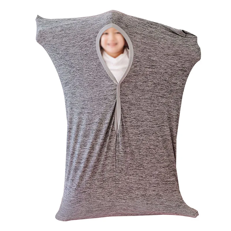 Factory Custom Sensory Body Sock Bag For Kids Autism Compression Body Sack Autistic Children Seamless Sensory Cloth Fidget Toy