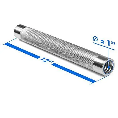 Gym Weightlifting Equipment Standard Spinlock Dumbbell Extension Bar Barbells Extender Connector Linker Connecting Rod