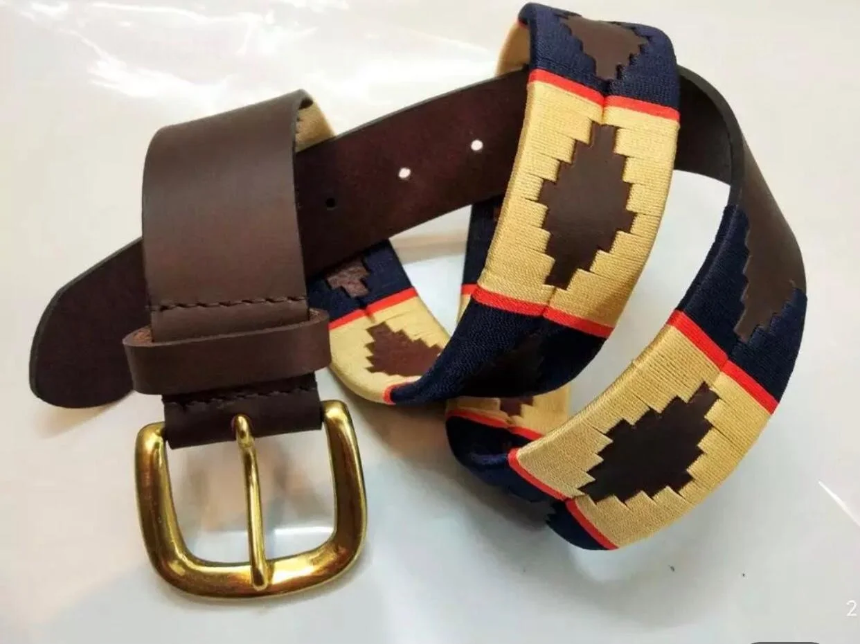 Polo Leather Belts \Wholesale Custom Design Leather Polo Belts