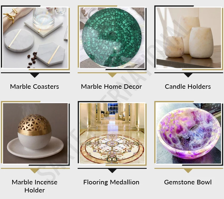 Excellent Quality Top Selling Rose Quartz Natural Semiprecious Stone Bathroom Decorative Accessories Set for Home Hotel