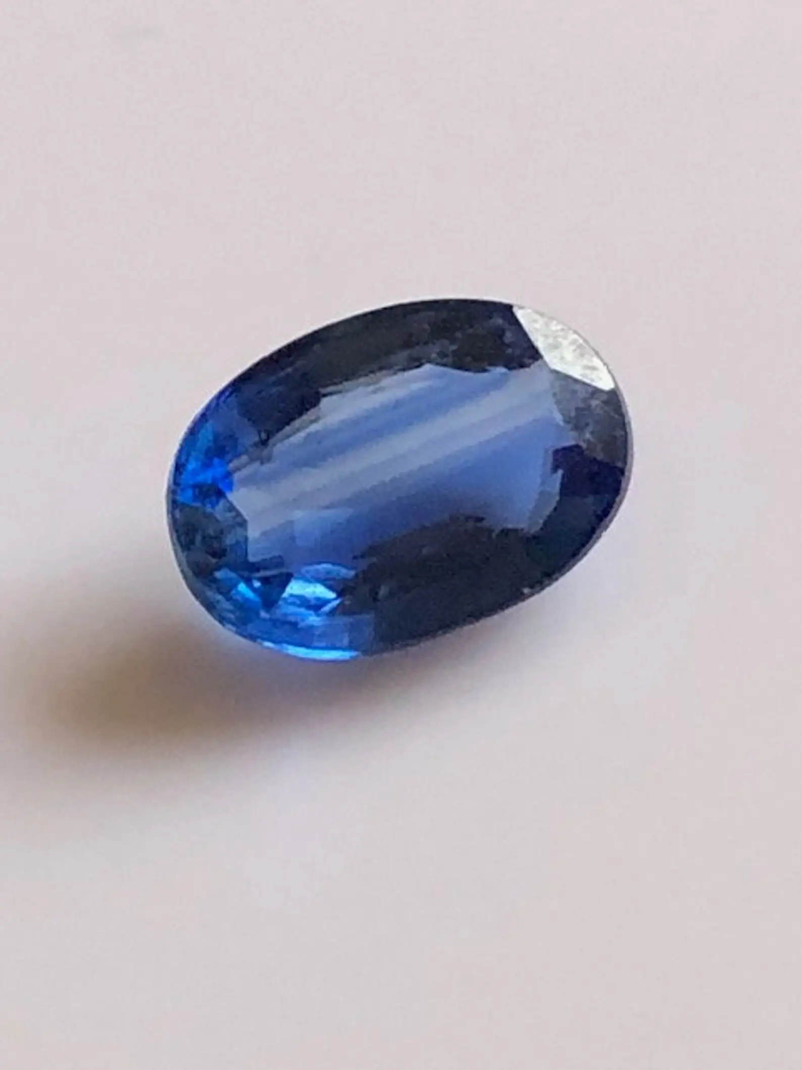 Natural Blue Kyanite Gemstone High Quality Royal Blue Oval Faceted Kyanite Gemstone Sapphire Look Stones For Making Jewelry