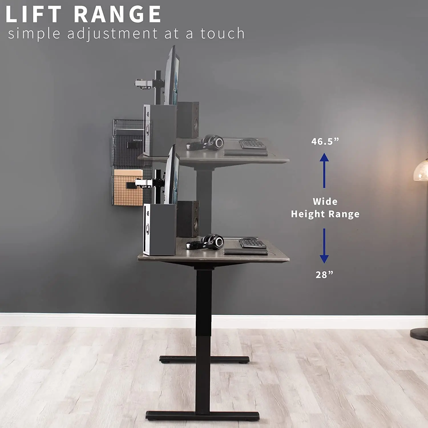 YZ Hot Product Single Motor Furniture Table Lift Mechanism Desk Height Adjuster table