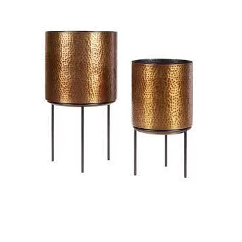 Set of Three Artificial Flower Planter with Stand Customized Design Superior Quality Garden Ware Planters at Low price