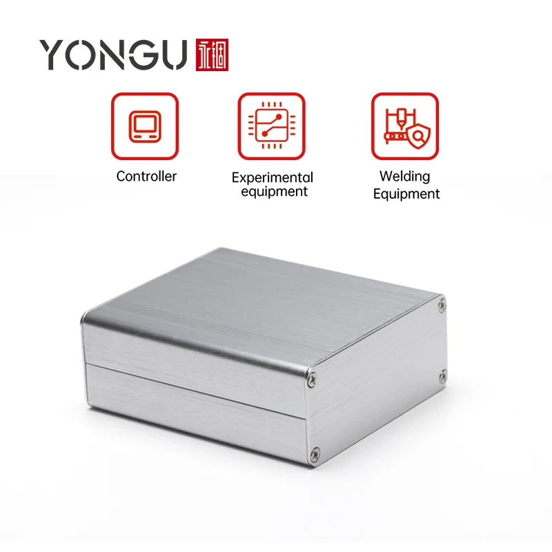 Yonggu H10 88*38MM Digital Communication Split Type Housing Custom Power Supply Electronic Box Aluminum Extruded Pcb Enclosure