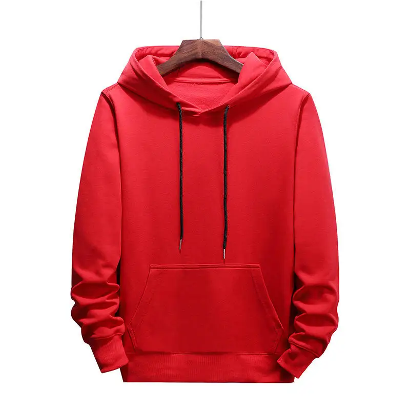 Wholesale Bluk Custom Prints Crew Neck Sweatshirt Men Casual 4XL Plus Size 100% Polyester Mock Neck Hoodie