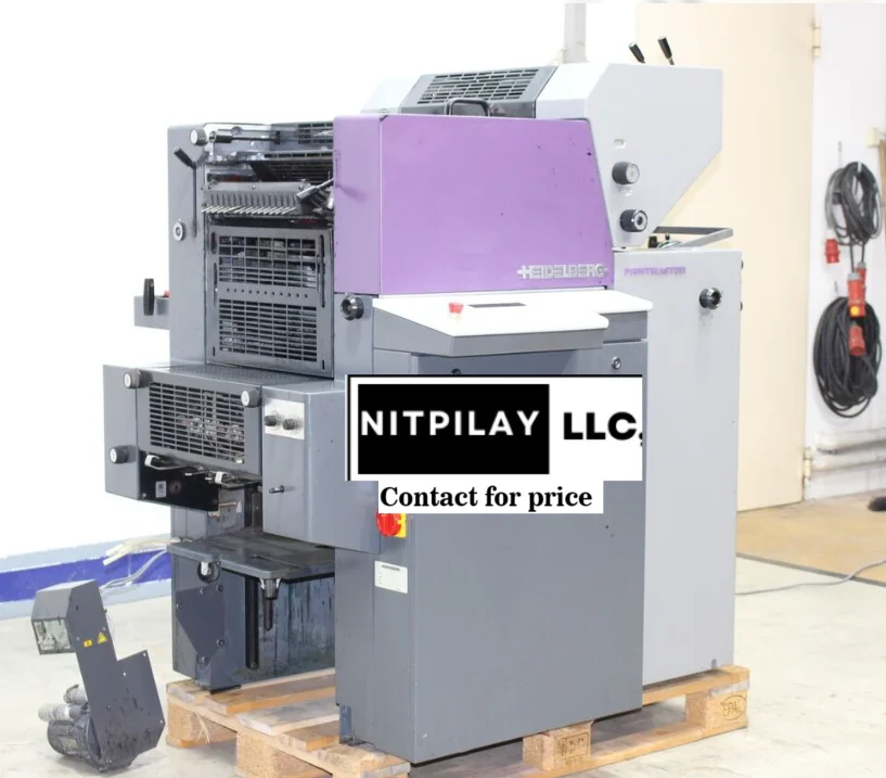 NITPILAY LLC USED Heidel-bergs 2 Color Sheet-Fed Offset Press Heidel-bergs PM-QM46-2 offset printing Press machines