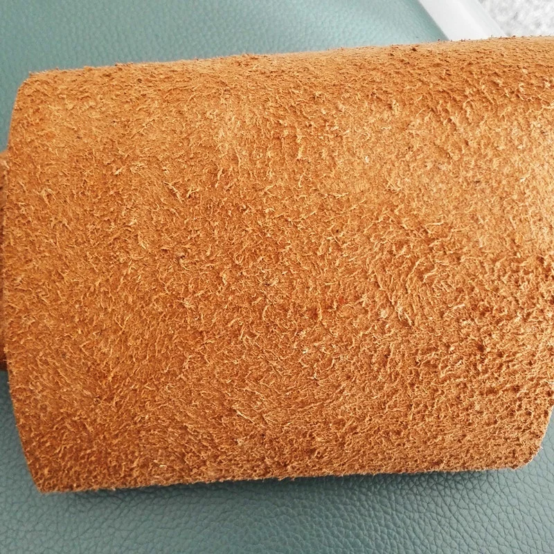 New Arrival China Factory 1.2mm Flocking pvc foam/PU Leather for Shoe upper and materials