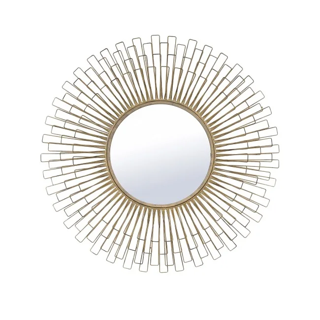 Small Mirrors Wall Decor Metal Round Mirrors for Room & Home Accent Wall Art for Living Room Bedroom & Dinning Room Mirrors
