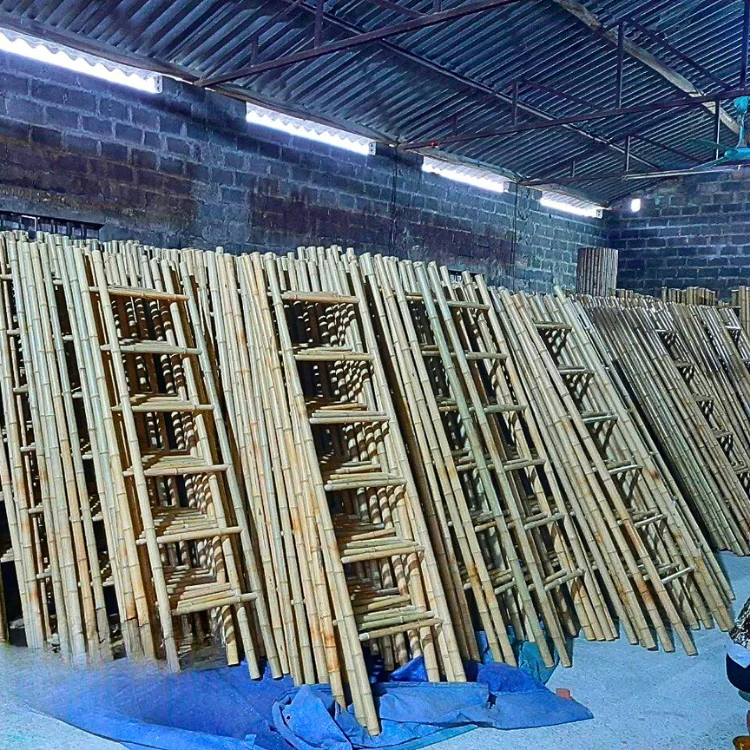 Bamboo Ladder Wholesale Supplier High Quality For Home Use/ Accessories Towel Rack/ Eco-Friendly Ladder 100% Natural Bamboo