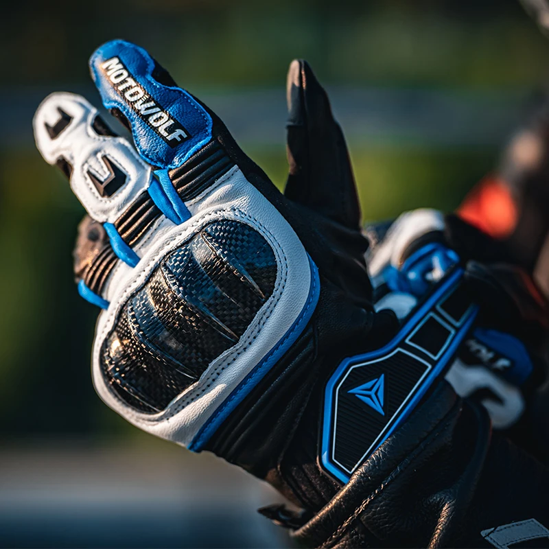 MOTOWOLF motorcycle gloves touch screen motorcycle riding warm motorcycle racing gloves