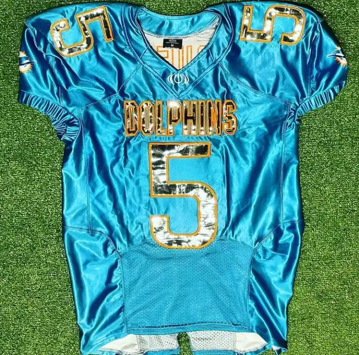 American football jersey uniform unisex sports wear custom design and logo football uniform sports apparel