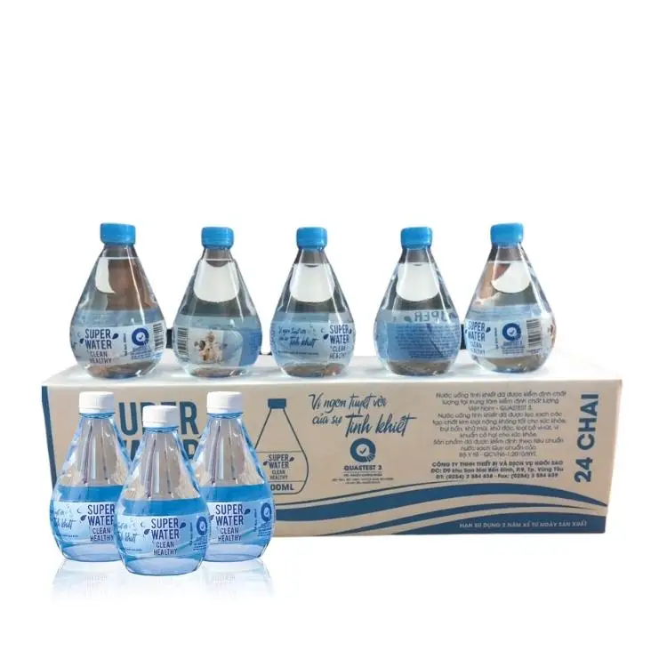 Дешевая минеральная вода, горячая Распродажа, чистая для питья, нейлоновые мешки и картонные коробки, внешний вьетнамский производитель