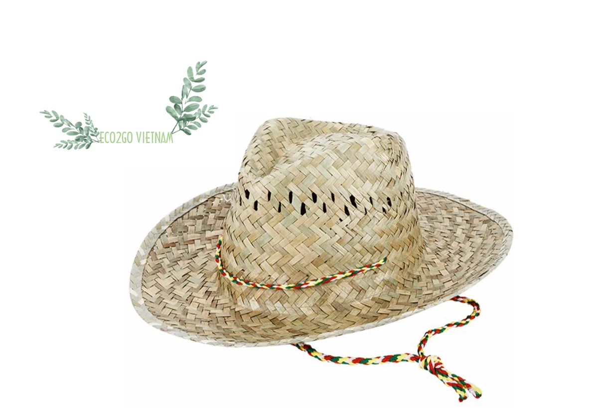 Manufacturer Wholesale Wide Straw Hat Outdoor Tourism Beach / Straw Hat For Summer Vacation